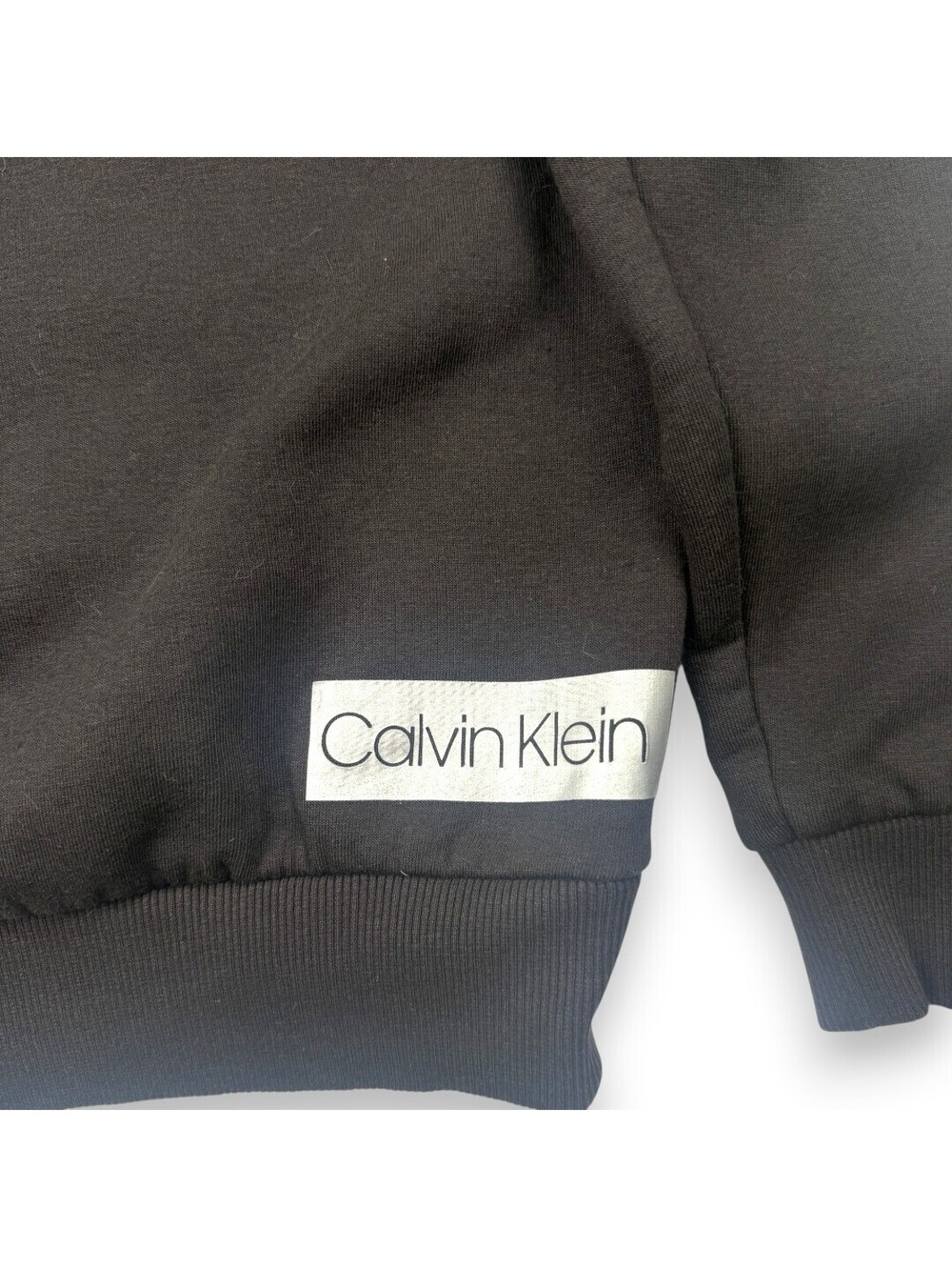 🐦⬛ Calvin Klein Crewneck Sweatshirt Mens M - Picture 2 of 9